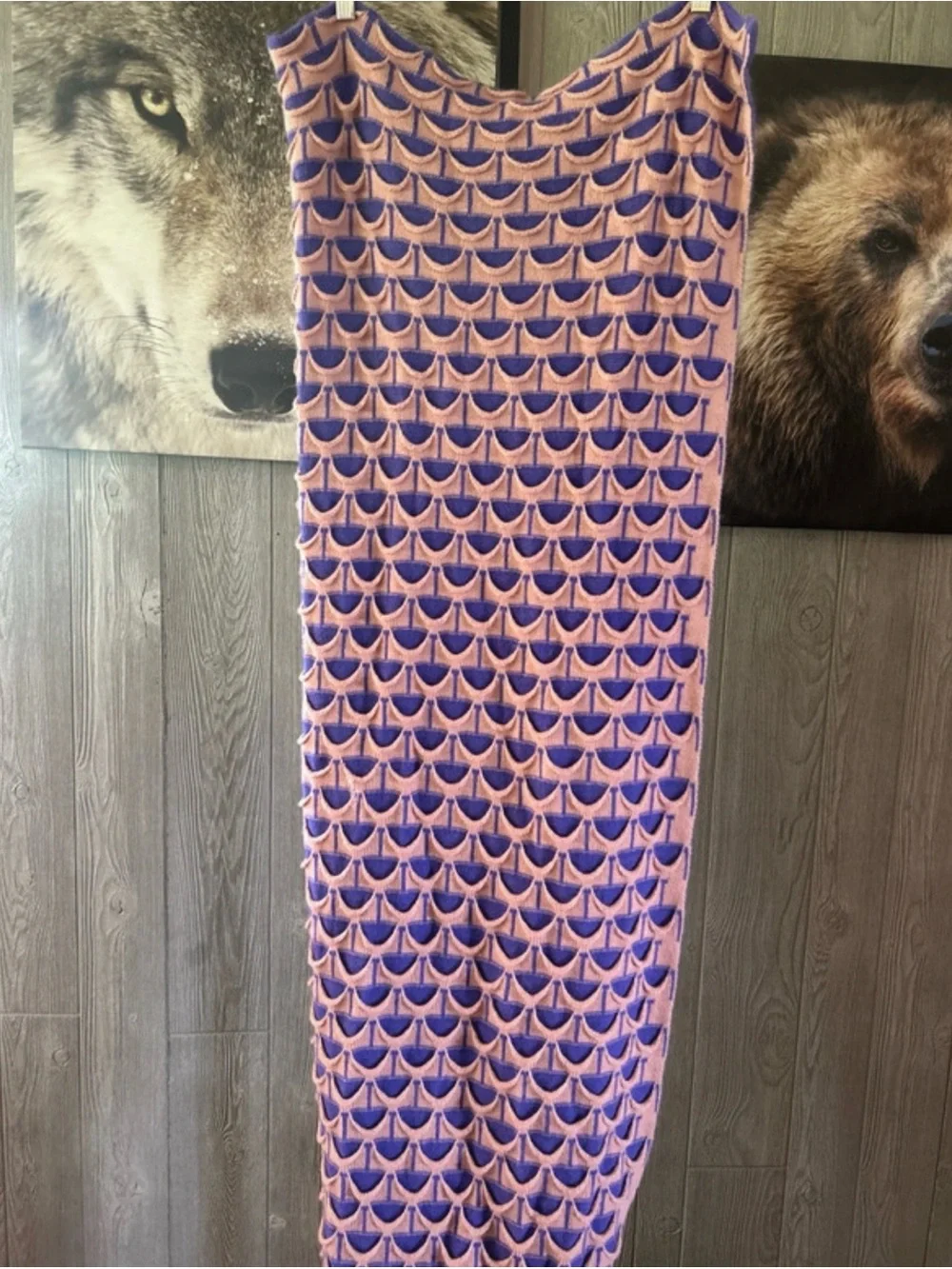 New Moda-Up Mermaid Tail Blanket